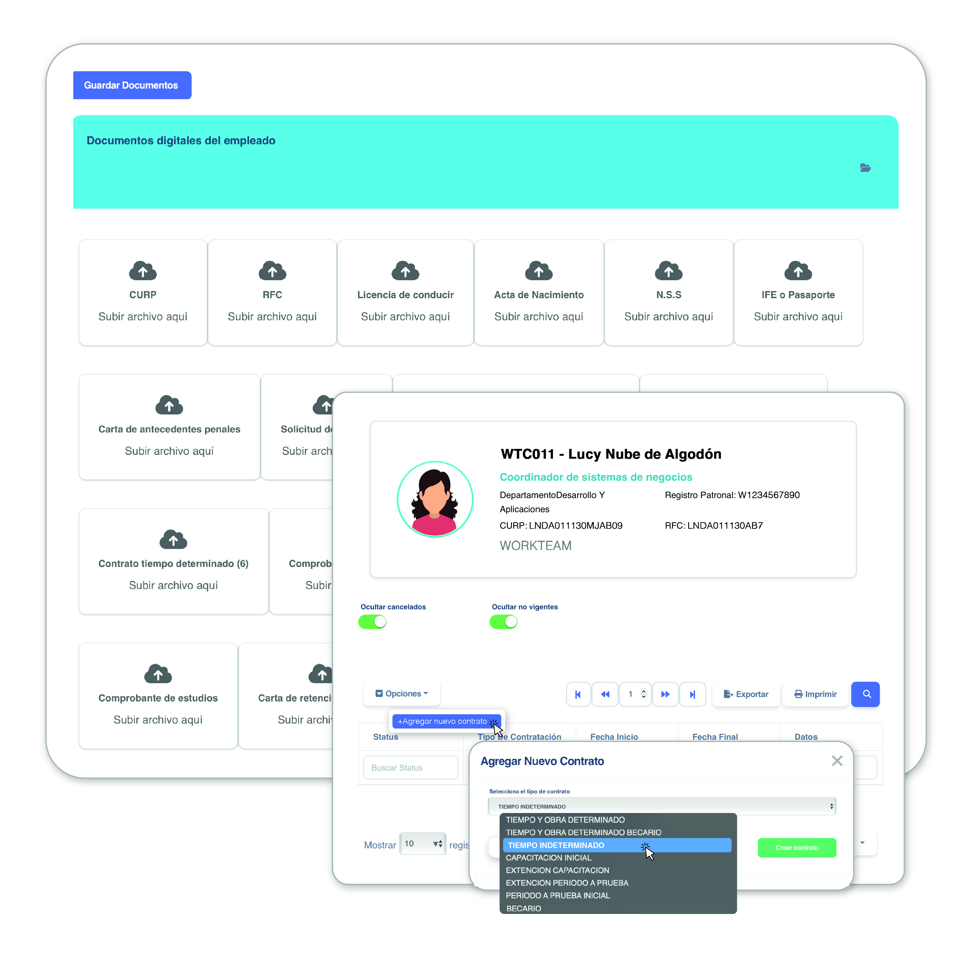 Control e Impresión de Documentos