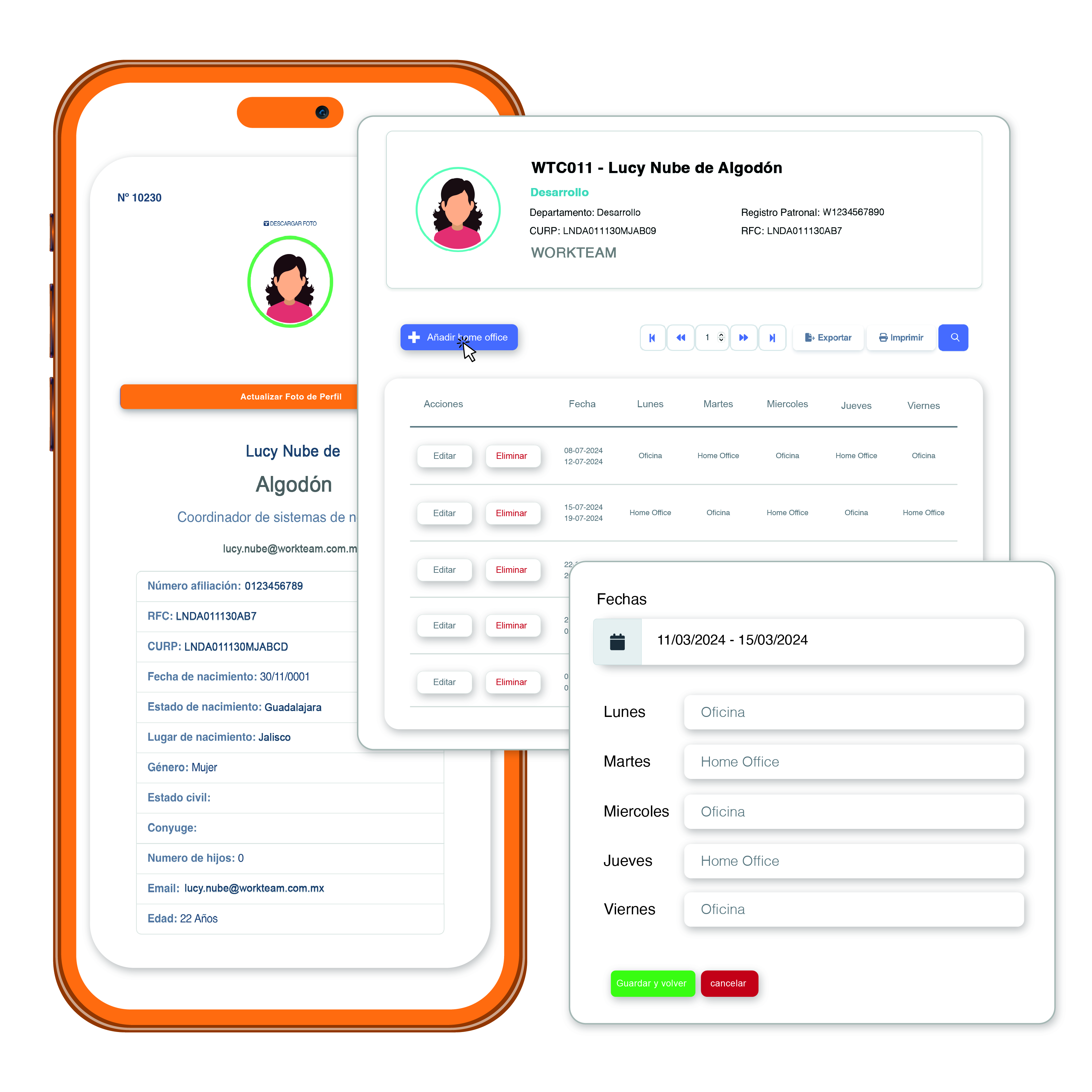 Gestión de la NOM037
